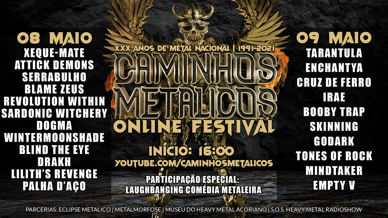 Caminhos Metálicos Online Fest