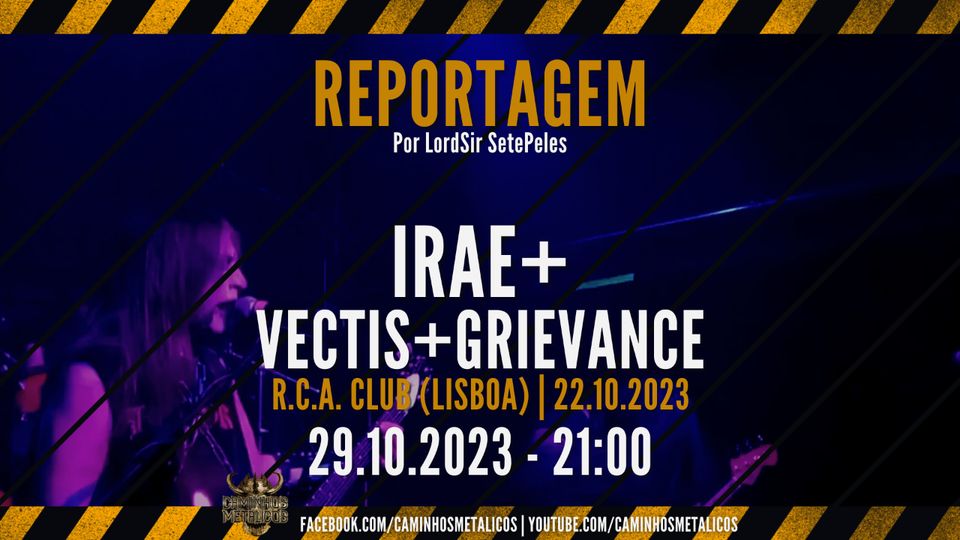 Irae + Vectis + Grievance | 29.10.2023