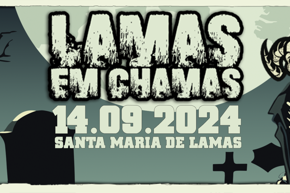 Anunciado o cartaz final do Lamas em Chamas