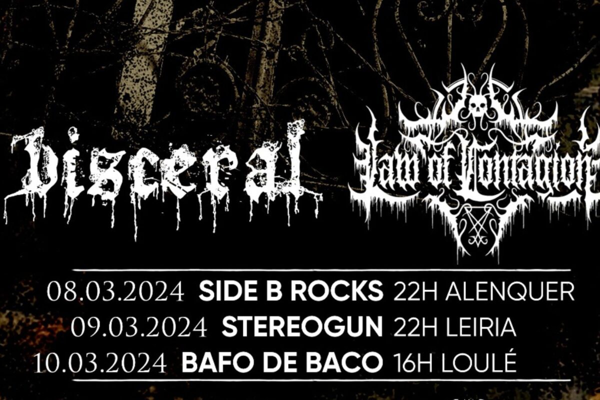 Visceral e Law of Contagion em mini-tour