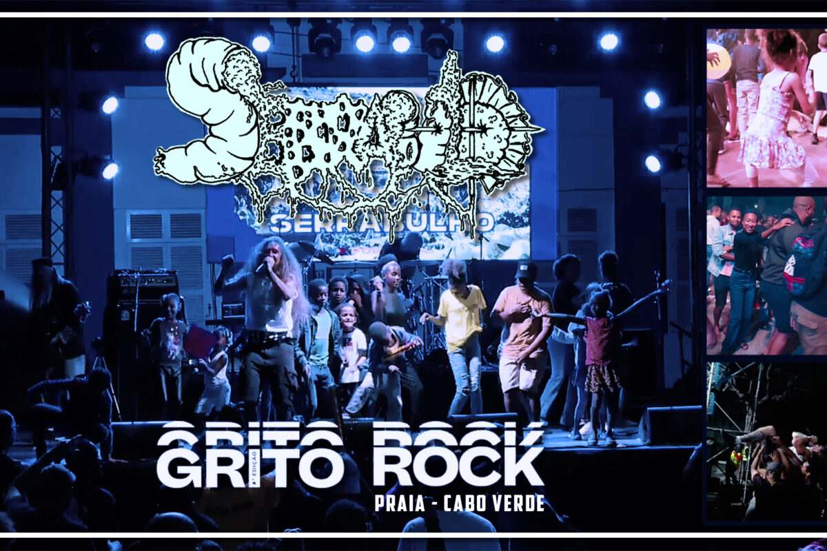 Serrabulho ao Vivo no Grito Rock em Cabo Verde