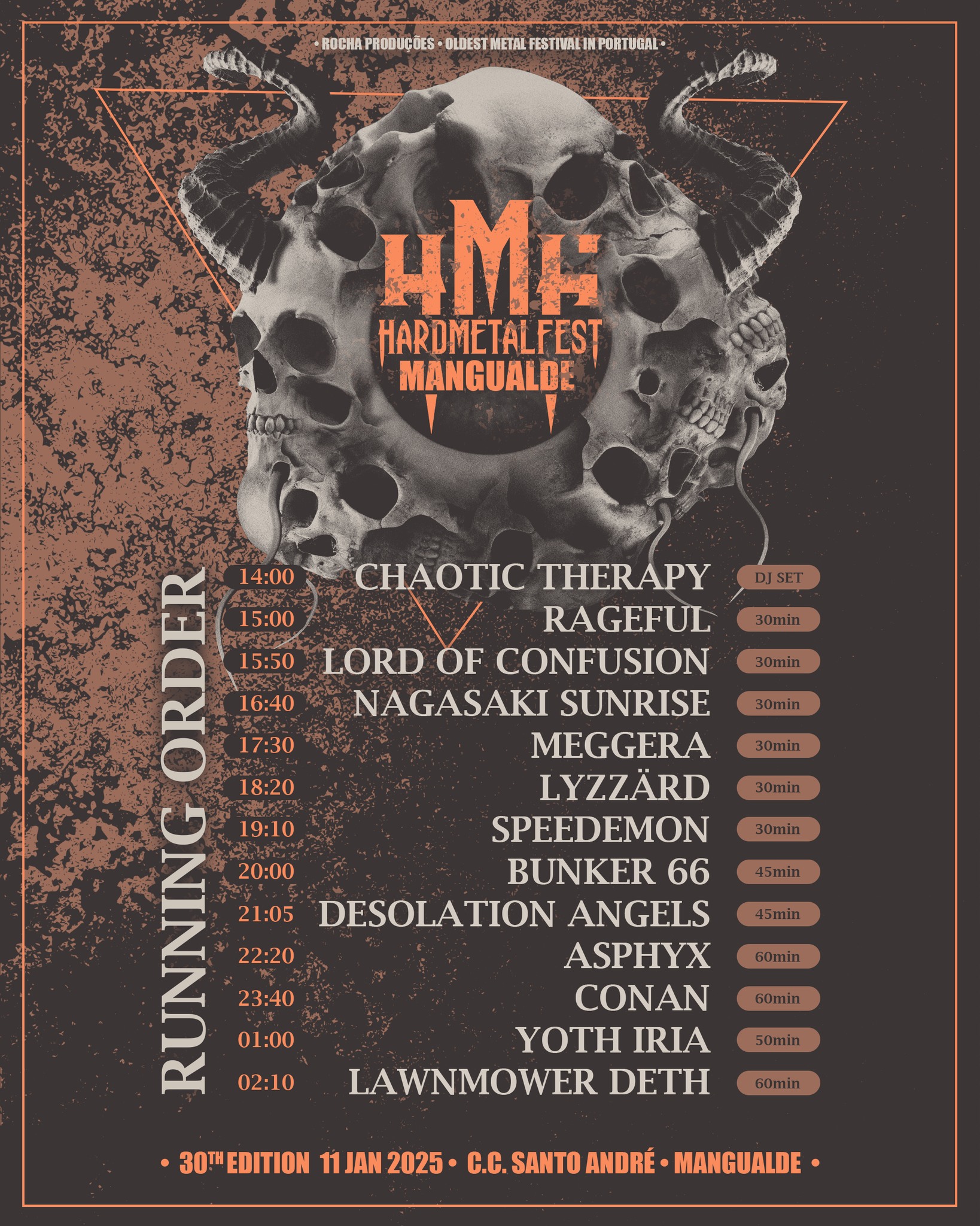 hard metal fest horarios