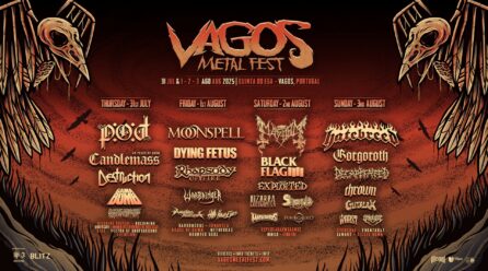 Cartaz final do Vagos Metal Fest