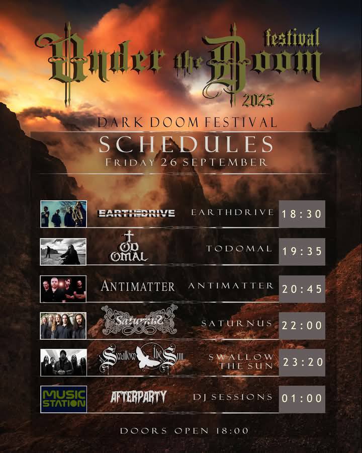 horarios_underthedoom_sexta