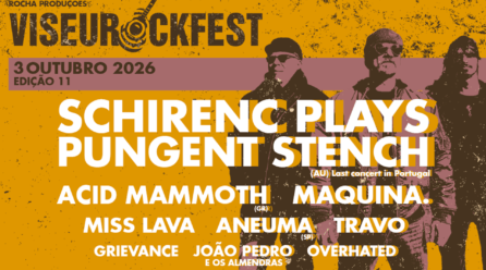 Viseu RockFest: 11.ª edição a 3 de outubro